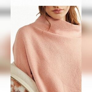 NWT S Free People Ottoman Dusty Pink